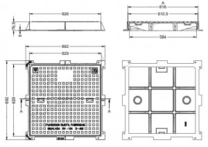 Regard et convercle composite D-400 - Devis sur Techni-Contact.com - 2