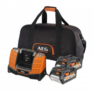 Pack batterie 5 Ah lithium 18 V AEG - Devis sur Techni-Contact.com - 1