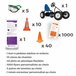 Pack prévention addictions avec karting à pédales - Devis sur Techni-Contact.com - 1