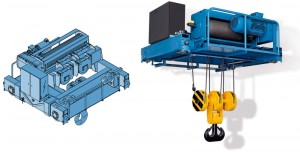 Palan bipoutre GMD70 - Devis sur Techni-Contact.com - 1