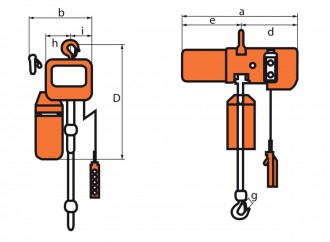 Palan électrique monophasé - Devis sur Techni-Contact.com - 2