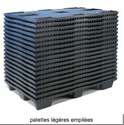 Palette emboîtable plastique - Devis sur Techni-Contact.com - 1