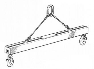 Palonnier réglable 1 à 100 Tonnes - Devis sur Techni-Contact.com - 1