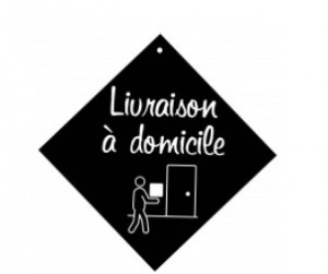 Pancarte - Livraison à domicile - Devis sur Techni-Contact.com - 1