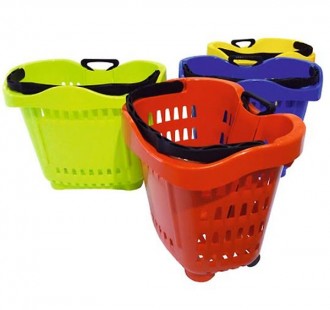 Panier à roulettes 43 litres - Devis sur Techni-Contact.com - 1