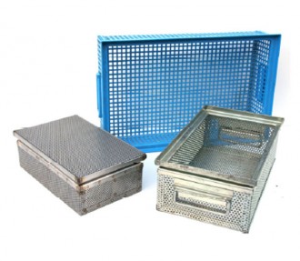 Panier gerbable rectangulaire pour stockage - Devis sur Techni-Contact.com - 1