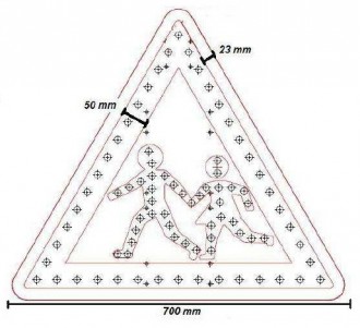 Panneau A13B - Devis sur Techni-Contact.com - 2