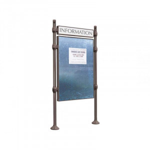 Panneau d'affichage libre H.1225 x 870 mm - Devis sur Techni-Contact.com - 2