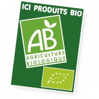 Panneau d'affichage produits bio - Devis sur Techni-Contact.com - 1