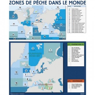 Panneau d'affichage zone et sous zones de pêche - Devis sur Techni-Contact.com - 1