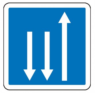 Panneau d'indication d'un créneau de dépassement en France C29c - Devis sur Techni-Contact.com - 1