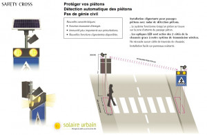 Signalisation lumineuse flash solaire pour passage piétons - Devis sur Techni-Contact.com - 4