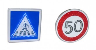 Panneau de signalisation lumineux - Devis sur Techni-Contact.com - 1