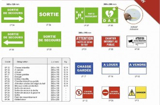 Panneau signalétique rectangulaire - Devis sur Techni-Contact.com - 4