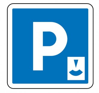 Panneau signalisation d'indication de parking gratuit à durée limitée C1b - Devis sur Techni-Contact.com - 1