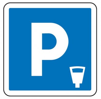 Panneau signalisation d'indication de parking payant C1c - Devis sur Techni-Contact.com - 1