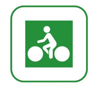 Panneau de signalisation des pistes cyclables DV11 - Devis sur Techni-Contact.com - 1