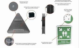 Panneaux de signalisation lumineux solaire - Devis sur Techni-Contact.com - 3