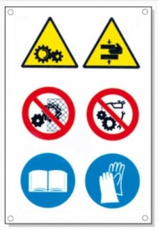 Panneaux signalétique multisymboles - Devis sur Techni-Contact.com - 1