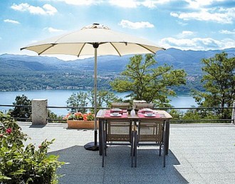 Parasol de jardin carré 4 x 4 mètres - Devis sur Techni-Contact.com - 1