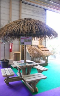 Parasol en paille - Devis sur Techni-Contact.com - 1