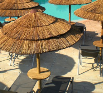 Parasol exotique PALAPA - Devis sur Techni-Contact.com - 1