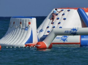 Parc de jeux gonflables aquatiques