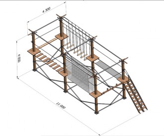 Parcours accrobatique en hauteur - Devis sur Techni-Contact.com - 5