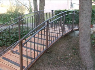 Passerelle en fer forgé - Devis sur Techni-Contact.com - 1