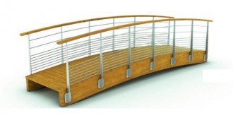 Passerelle garde corps inox - Devis sur Techni-Contact.com - 1