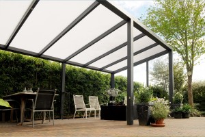 Abri de terrasse en polycarbonate ou thermotop - Devis sur Techni-Contact.com - 1