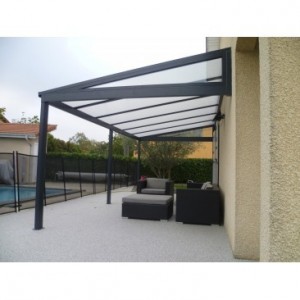 Abri de terrasse en polycarbonate ou thermotop - Devis sur Techni-Contact.com - 3