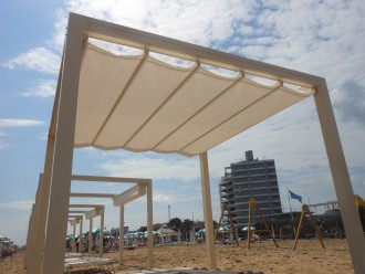 Pergola d'ombrage démontable - Devis sur Techni-Contact.com - 1