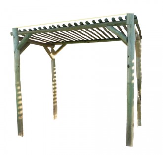 Pergola en eucalyptus LAPA - Devis sur Techni-Contact.com - 2