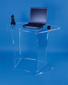 Petit bureau arrondi plexiglas - Devis sur Techni-Contact.com - 5