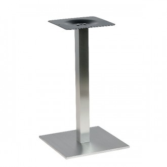 Pied de table base carrée en inox - Devis sur Techni-Contact.com - 1