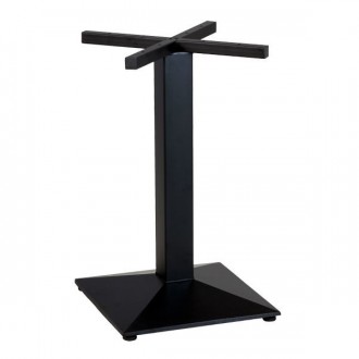 Pied de table en acier noir - Devis sur Techni-Contact.com - 1