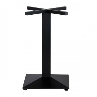 Pied de table en acier noir - Devis sur Techni-Contact.com - 2