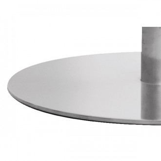 Pied de table en inox brossé pour plateau rond - Devis sur Techni-Contact.com - 3
