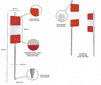 Piquets de chantier K5B - Devis sur Techni-Contact.com - 2