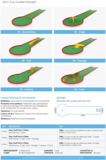 Pistes de mini golf transportables - Devis sur Techni-Contact.com - 4