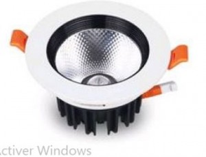 Plafonnier LED aluminium - Devis sur Techni-Contact.com - 1