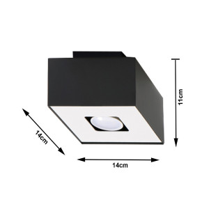 Plafonnier Mono 1 SOLLUX - Devis sur Techni-Contact.com - 4