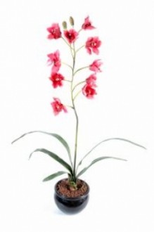 Plante fleurie cybidium artificielle - Devis sur Techni-Contact.com - 1