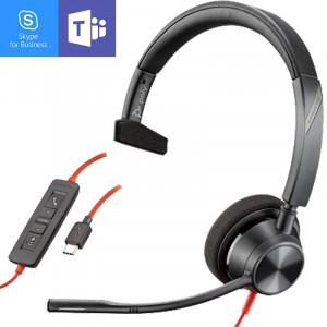 Plantronics Blackwire 3310 USB-C MS -Casque Téléphonique