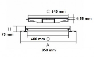 Plaque d'égout ronde PMR à grille C 250 - Devis sur Techni-Contact.com - 2