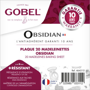 Plaque de 20 madeleinettes antiadhérente (Lot de 3) - Devis sur Techni-Contact.com - 3