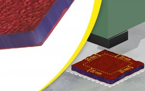 Plaque tapis antivibratoire - Devis sur Techni-Contact.com - 2