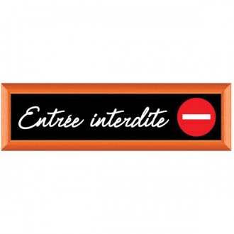 Plaques signalétiques d'intérieur - Devis sur Techni-Contact.com - 1