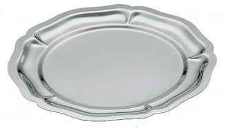 Plat rond en inox 18 % - Devis sur Techni-Contact.com - 1